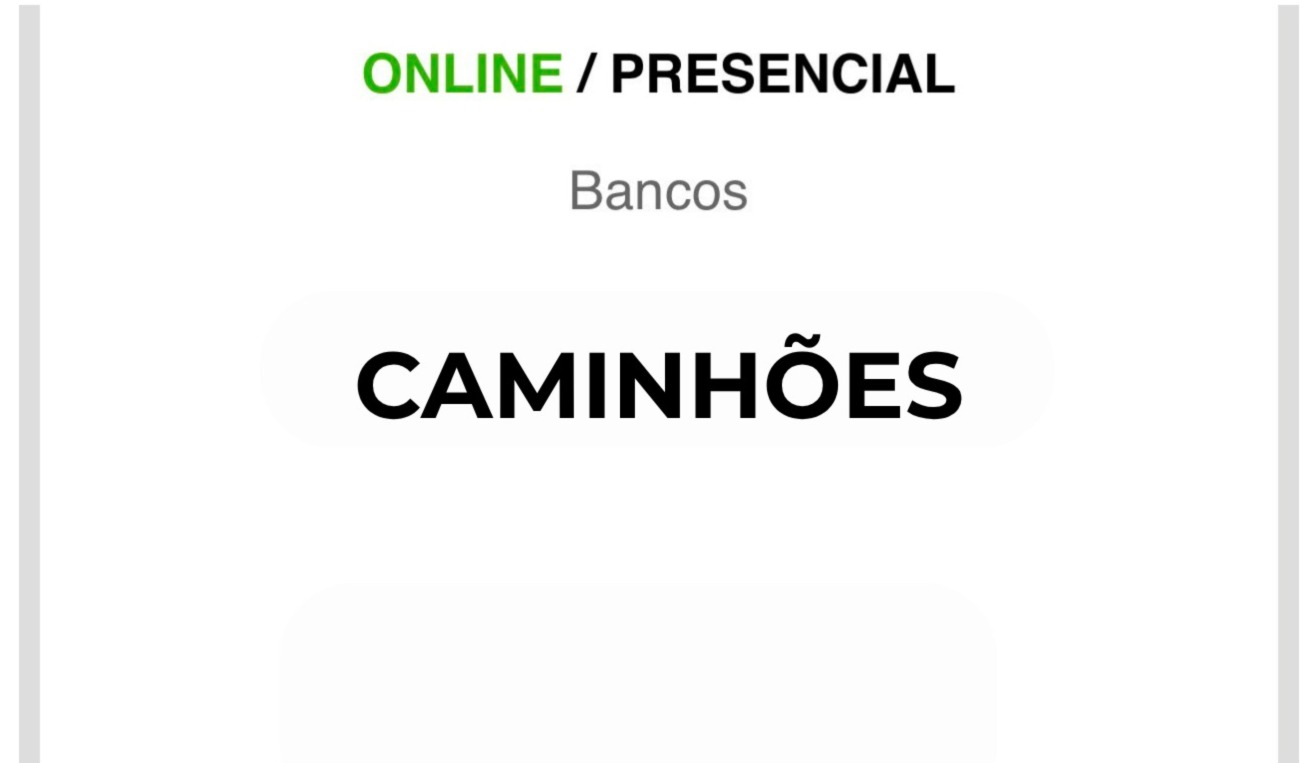 <center><b>Caminhões Recuperados de Financiamento</b> <center>Encerramento Dia 02/10/2026 as 10:00h